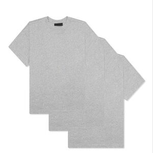 Fear of God Light Gray Short Sleeve Tee